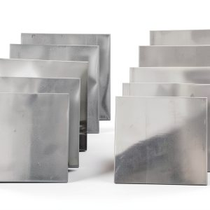 Auto Plaza Zinc Sheet Plate 140x140mm 0.2mm 10pcs High Purity-0