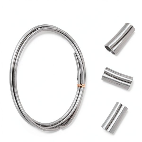uxcell Zinc Rod 3mm Round Pure Zinc Industrial Grade 2mmx3000mm Silver-2