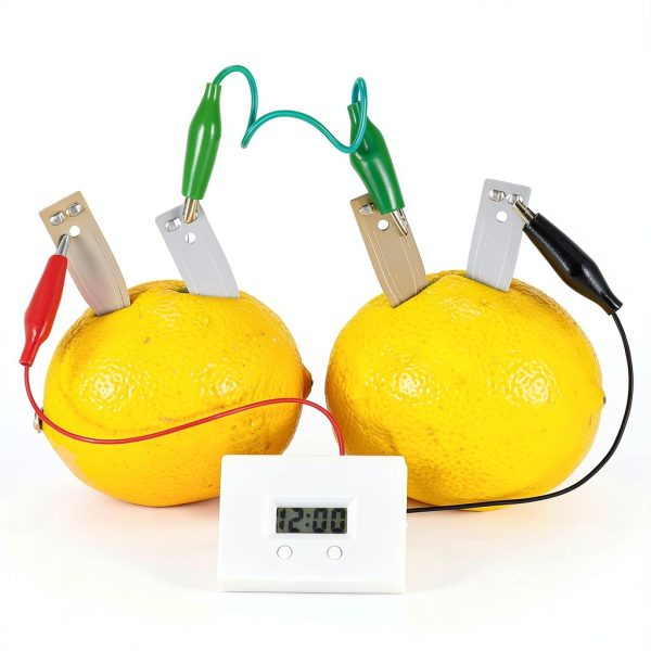 VOSAREA Zinc and Copper Sheet Kit for Fruit Battery Experiments – 15-2
