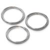 uxcell Zinc Wire 2mm x 3000mm Pure Zinc Rod 3 Pack Silver-0