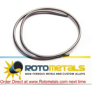 Roto Metals Zinc Rod .125" Diameter 1ft Pure 99.9% Zinc-0