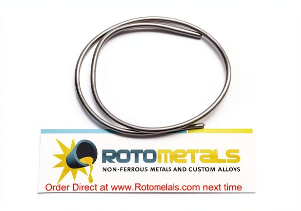 Roto Metals Zinc Rod .125" Diameter 1ft Pure 99.9% Zinc-0
