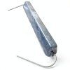RotoMetals Zinc Anode Rods 1.5lb Pack of 5 with 14in Steel Tie‑ons-1