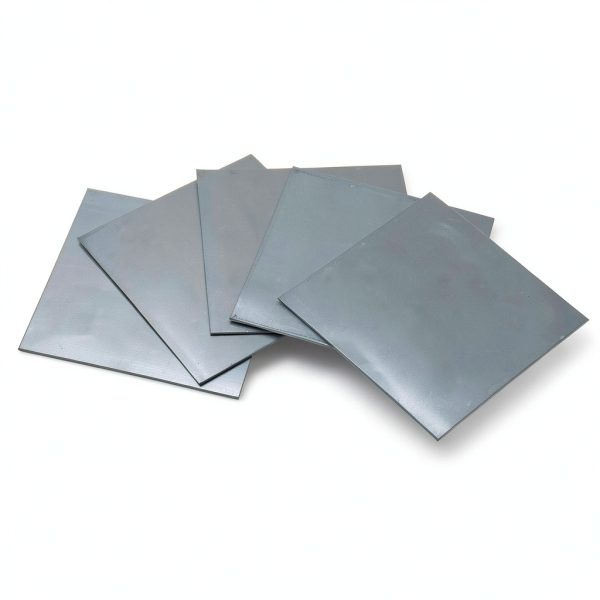 LTKJ Zinc Sheet Plate 100x100x0.5mm High Purity 5pcs Pack-1
