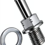 YHJDC Aluminum PCV Valve for Honda Accord Civic CR-V Silver-0
