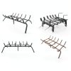 Luoieo Cast Iron Fireplace Grate 27 Inch Black Powder Coated-7
