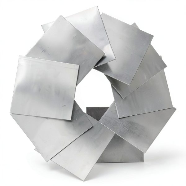 Auto_plaza Zinc Sheet Plate 100x100mm 0.2mm 10pcs High Purity-0