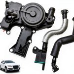 Uselection PCV Valve 06H103495AB Black Metal for Audi A3, A4, A5-0