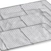 OCS Parts Stainless Steel Footed Grate for Table Pans 1/4‑Full Size-0