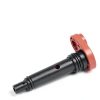 Fit4drive PCV Valve Assembly 17130-5A2-A01 Black Red Metal OEM-5