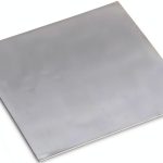 ZOENAE Zinc Sheet 100x100x0.05mm High Purity Lab Plate-0