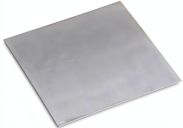 ZOENAE Zinc Sheet 100x100x0.05mm High Purity Lab Plate-0