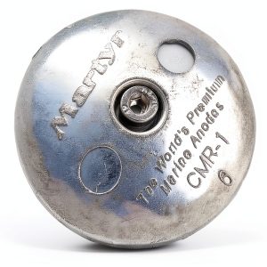 MARTYR Aluminum Rudder & Trim Tab Anode Pair 0.35x1.87 Inch Bolt-0