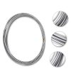 uxcell Zinc Wire 2mm x 3000mm Pure Zinc Rod Silver-2