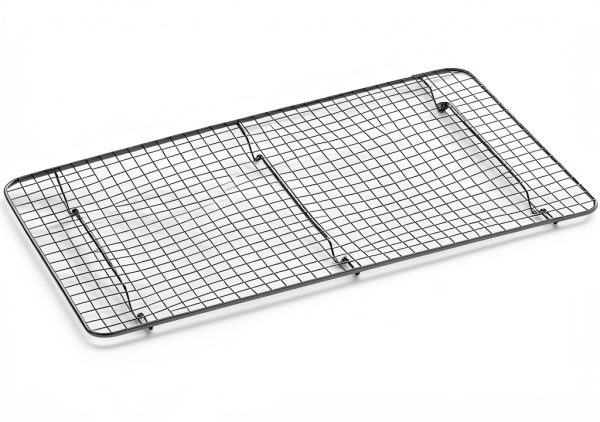 OCS Parts Stainless Steel Footed Grate for Table Pans 1/4‑Full Size-2
