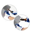 Royilink Zinc Roofing Strip 0.008in Thick Roll with Nails & Gloves-5