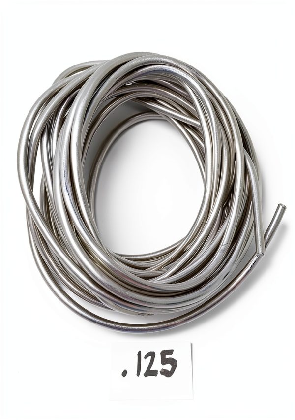 Roto Metals Zinc Rod .125" Diameter 1ft Pure 99.9% Zinc-1