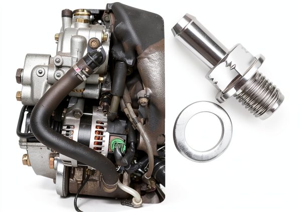 YHJDC Aluminum PCV Valve for Honda Accord Civic CR-V Silver-3