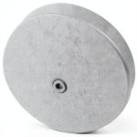 Pro Marine Zinc Anode 1/8 L x 5-1/8 OD Marine Cathodic Protection-0