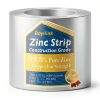 Royilink Zinc Roofing Strip 0.008in Thick Roll with Nails & Gloves-0