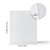 Patelai Corrugated Plastic Poster Board White 24 x 36 in 4mm Thick-1