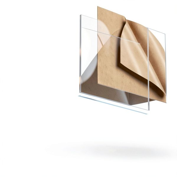 JBR999 24x36 Inch Clear Cast Acrylic Sheet 1/4 Inch Thick UV‑Resistant-1