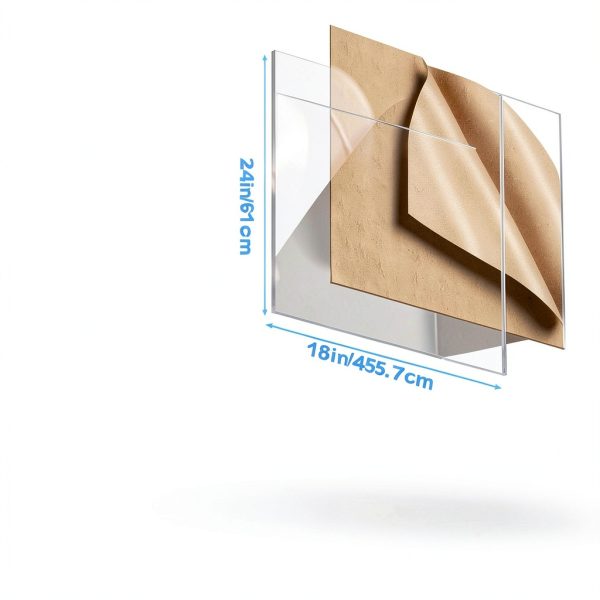 DYCacrlic Clear Acrylic Sheet 2 Pack 24x36in 1/8in Thick-1