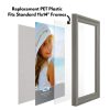 Icona Bay PET Plexiglass, Thin & Flexible Plastic Sheets (11x14 x 0.03 inch, Clear, 2 Pack), Easy to Cut for DIY Art Projects, Picture Frame Replacement Glass, PET Sheeting is Pliable Unlike Acrylic-3