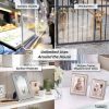 Icona Bay PET Plexiglass, Thin & Flexible Plastic Sheets (11x14 x 0.03 inch, Clear, 2 Pack), Easy to Cut for DIY Art Projects, Picture Frame Replacement Glass, PET Sheeting is Pliable Unlike Acrylic-5